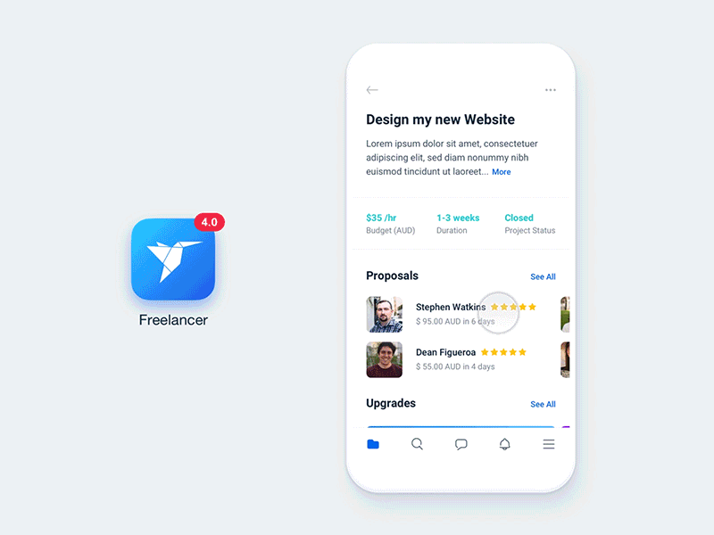 Freelancer app